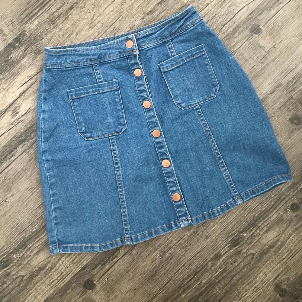 Jean Skirt
